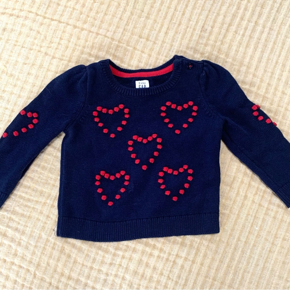 Baby Gap Valentines Sweater